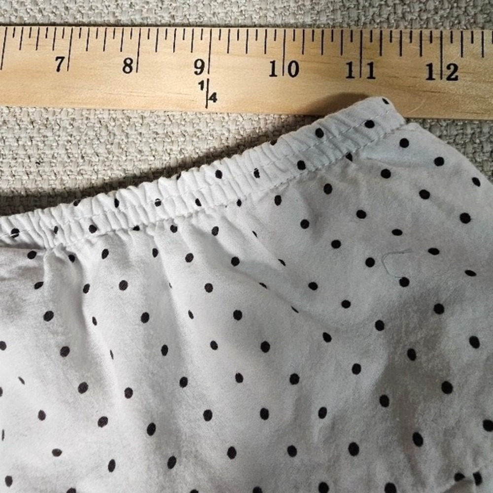 Joe Benbasset White Brown Floral Embroidered Lined Babydoll Skirt SM - Picture 7 of 11